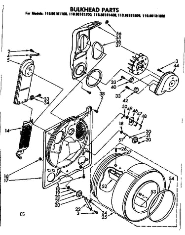Bulkhead parts