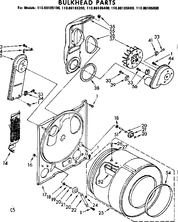 Bulkhead parts
