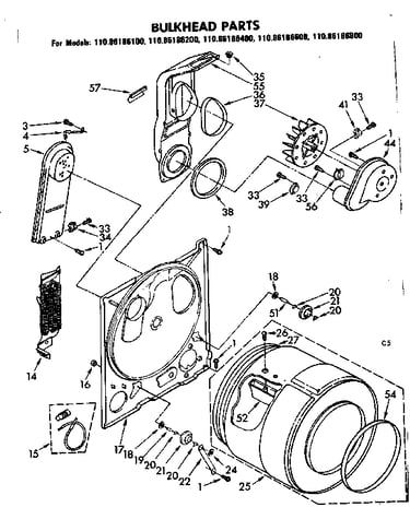 Bulkhead parts
