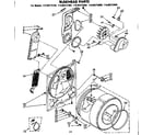Kenmore 11086273600 bulkhead parts diagram