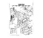 Kenmore 11086294820 cabinet parts diagram