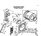 Kenmore 11086335100 bulkhead parts diagram