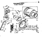 Kenmore 11086345100 bulkhead parts diagram