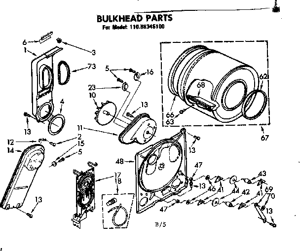 Bulkhead parts