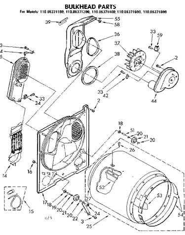 Bulkhead parts