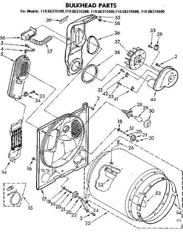 Bulkhead parts