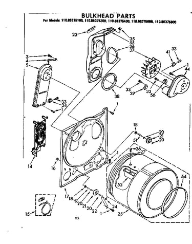 Bulkhead parts