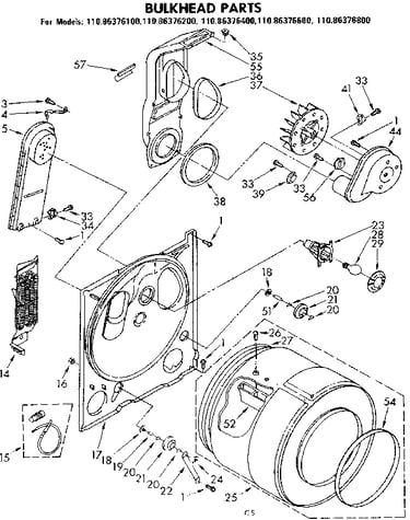 Bulkhead parts