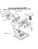 Top and console panel parts