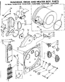 Bulkhead drum & heater box parts