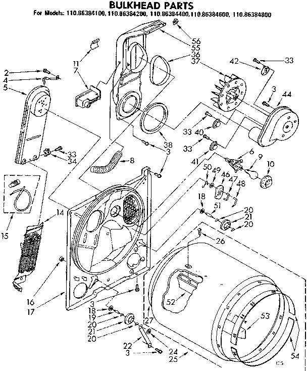 Bulkhead parts