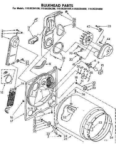 Bulkhead parts