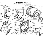 Kenmore 11086406800 bulkhead parts diagram