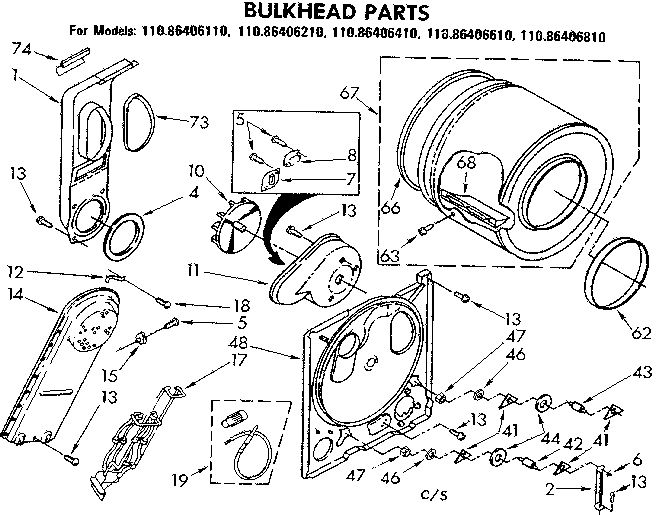 Bulkhead parts