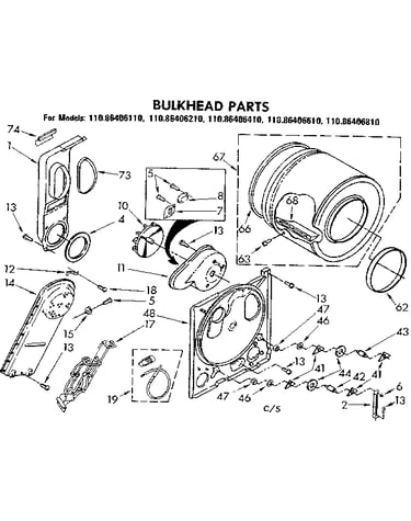 Bulkhead parts