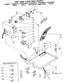 Top and coin box parts