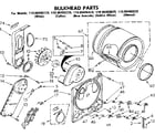 Kenmore 11086406120 bulkhead parts diagram