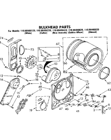 Bulkhead parts