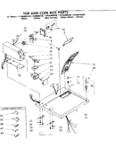 Top and coin box parts