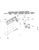 Console and control parts
