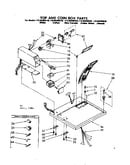 Top and coin box parts