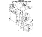 Kenmore 11086406140 cabinet parts diagram