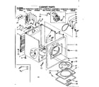 Kenmore 11086470710 cabinet parts diagram