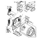 Kenmore 11086471100 bulkhead parts diagram