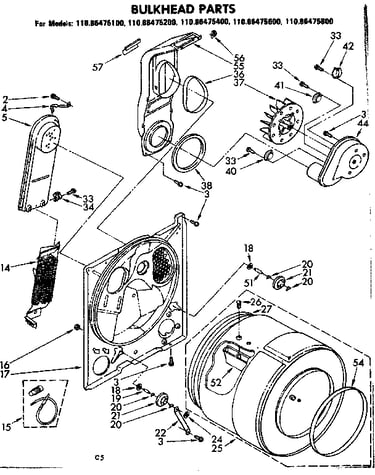 Bulkhead parts