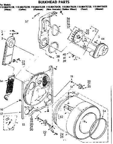 Bulkhead parts