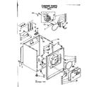 Kenmore 11086515100 cabinet parts diagram