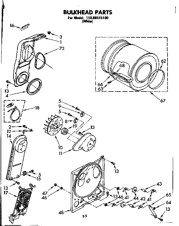 Bulkhead parts