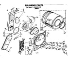 Kenmore 11086535100 bulkhead parts diagram