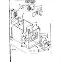 Kenmore 11086535110 cabinet parts diagram