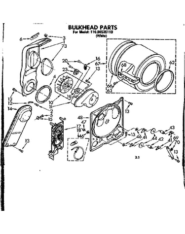 Bulkhead parts