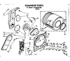 Kenmore 11086545100 bulkhead parts diagram