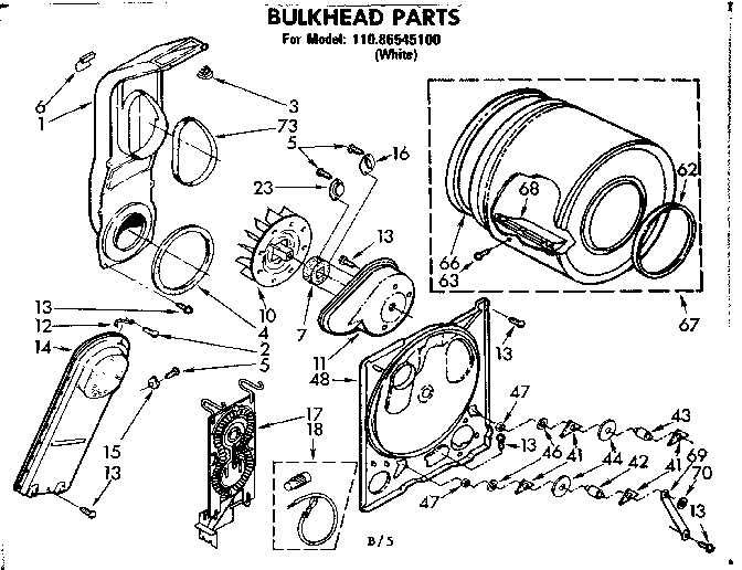 Bulkhead parts