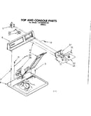 Top and console parts