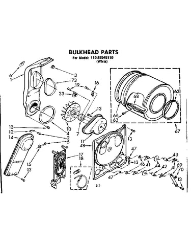 Bulkhead parts
