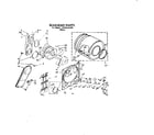 Kenmore 11086556100 bulkhead parts diagram