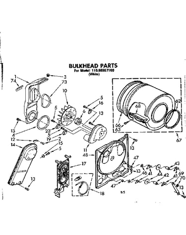 Bulkhead parts
