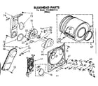Kenmore 11086557110 bulkhead parts diagram