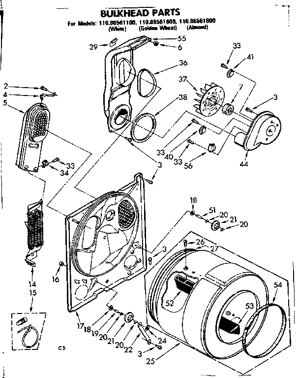 Bulkhead parts