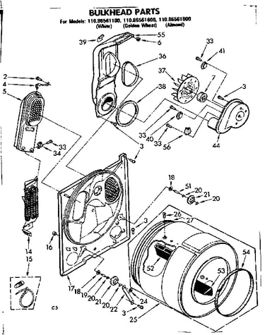 Bulkhead parts