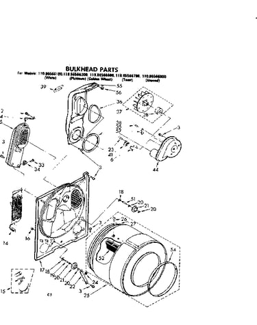 Bulkhead parts