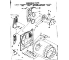 Kenmore 11086570400 bulkhead parts diagram
