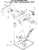 Top and console parts