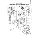 Kenmore 11086571200 cabinet parts diagram