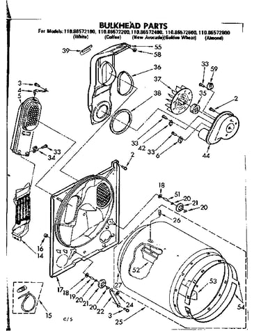 Bulkhead parts