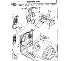 Kenmore 11086573310 bulkhead parts diagram